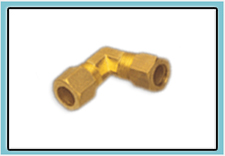 Brass Compression Elbow